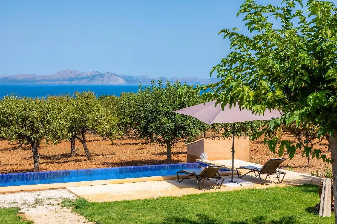 Finca Ca'N Jaumi, Un Paraiso Con Vista Al Mar Y A La Montana Арта