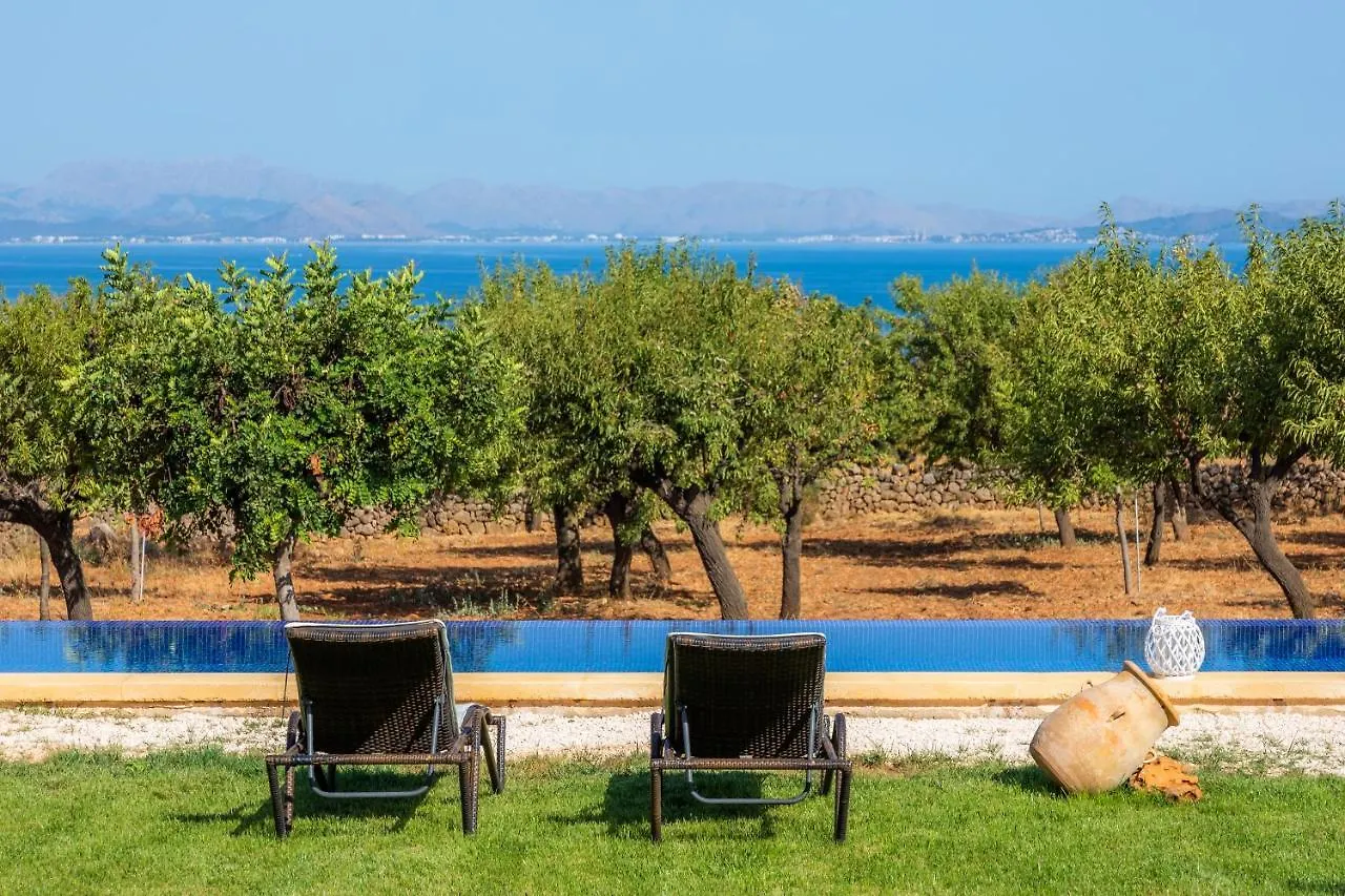 Вилла Finca Ca'N Jaumi, Un Paraiso Con Vista Al Mar Y A La Montana Арта