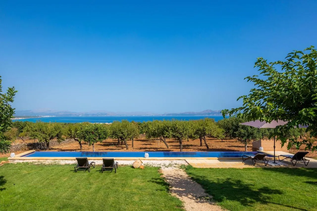 Finca Ca'N Jaumi, Un Paraiso Con Vista Al Mar Y A La Montana Арта Вилла