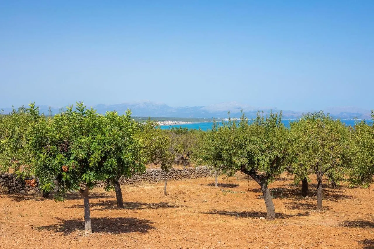 Вилла Finca Ca'N Jaumi, Un Paraiso Con Vista Al Mar Y A La Montana Арта