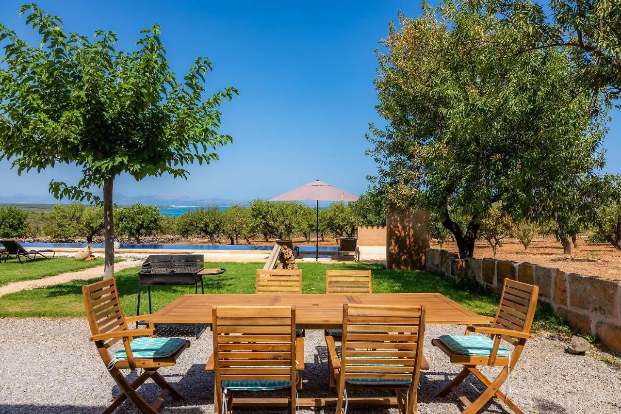 Finca Ca'N Jaumi, Un Paraiso Con Vista Al Mar Y A La Montana Арта