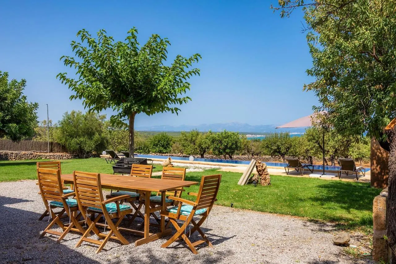 Finca Ca'N Jaumi, Un Paraiso Con Vista Al Mar Y A La Montana Arta Villa